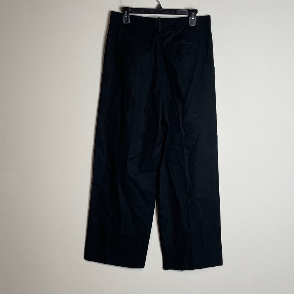 Madewell | Women’s Black The Slouchy Straight Pants Size 6 NWT - Picture 5 of 8